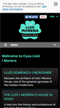 Mobile Screenshot of casalleomorera.com